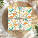 Search for t rex wrapping paper Dinosaur