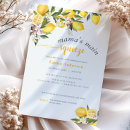 Search for mamas main squeeze baby shower invitations Botanical