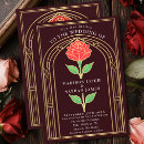 Search for stained glass invitations Elegant