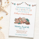 Search for beach shower invitations Pink