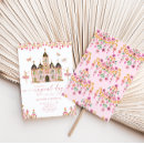 Search for castle birthday invitations Girl