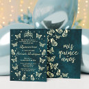 Search for green quince invitations Butterfly