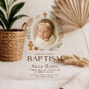 Search for square christening invitations Boho