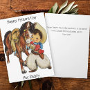 Search for cowboy fathers day cards Vintage