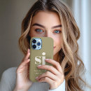 Search for green monogram iphone cases Simple