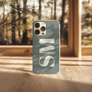 Search for sage iphone cases Monogrammed