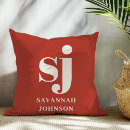 Search for rustic cushions Monogrammed