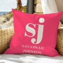 Search for bright pink cushions Simple