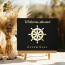 Search for boat guest books Gold foil