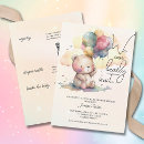 Search for butterfly bear invitations We can bearly wait