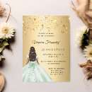 Search for green gold invitations Party