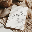 Search for gala invitations Classy