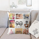 Search for 90th birthday cushions White