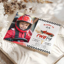 Search for fast cars invitations Red