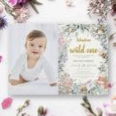 Search for wild one boy invitations Boho