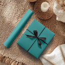 Search for solid teal wrapping paper Classic