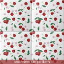 Search for cherry pattern tiles Berries