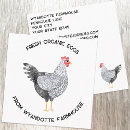 Search for farm business cards Hen