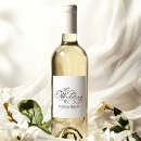Search for black white wine labels Calligraphy
