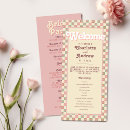 Search for retro wedding programmes Vintage