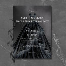 Search for gown bridal shower invitations Black and white