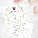 Search for floral wreath wedding postcards Blush pink