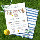Search for pickle ball invitations Watercolor