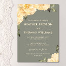 Search for yellow and green wedding invitations Summer