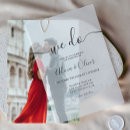 Search for modern suite wedding invitations Minimalist