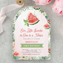 Search for watermelon 1st birthday invitations Our little sweetie