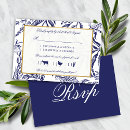 Search for gold foil rsvp cards Navy blue