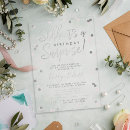 Search for silver confetti invitations Trendy