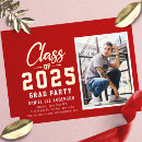 Search for red and gold graduation invitations Grad party