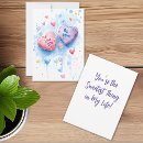 Search for conversation heart postcards Pastel