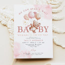 Search for teddy bear baby shower invitations Beary cute