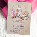 Search for wizard baby shower invitations Whimsical