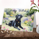 Search for black labrador birthday cards Retriever