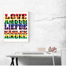 Search for heart rainbow posters Typography