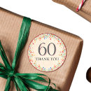 Search for 60th birthday party stickers Watercolor