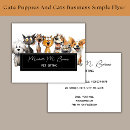 Search for cat sitter flyers Dog walker