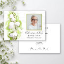 Search for white lily funeral invitations Elegant
