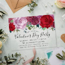 Search for romantic floral invitations Party