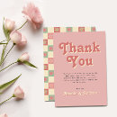 Search for retro wedding thank you cards Bold