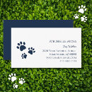 Search for dog paw print business cards Pets