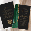 Search for black green gold wedding invitations Modern