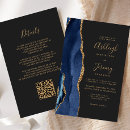 Search for black navy wedding invitations Elegant