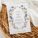 Search for bright floral invitations Wildflowers