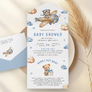 Search for vintage teddy bear invitations It's a boy