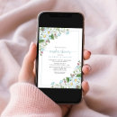 Search for greenery couples shower invitations Rustic