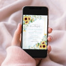 Search for blue and sunflower wedding invitations Country